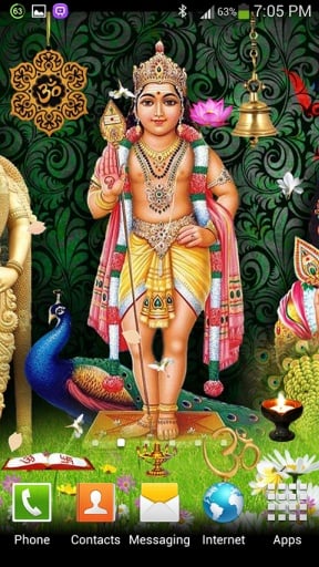 Lord Murugan HQ Live Wallpaper截图2