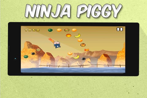 Ninja Piggy Jump Adventu...截图2