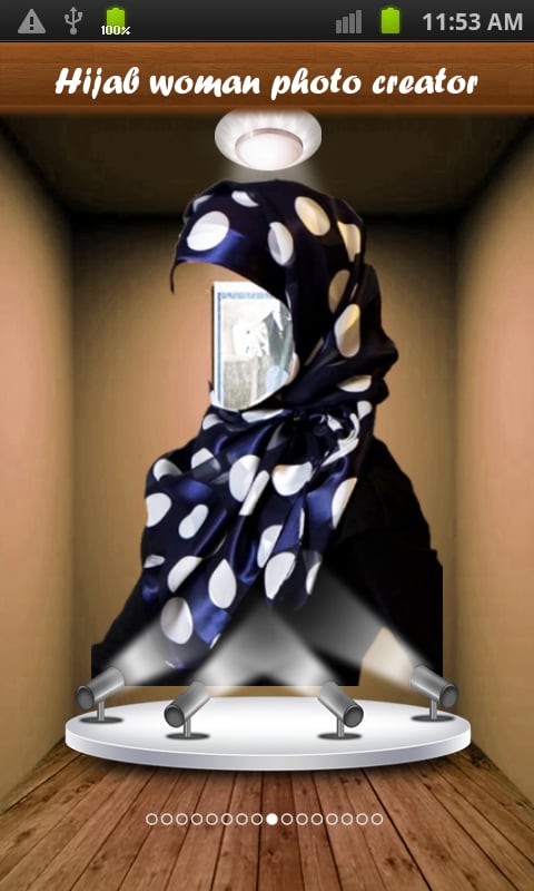 Hijab woman photo creato...截图3