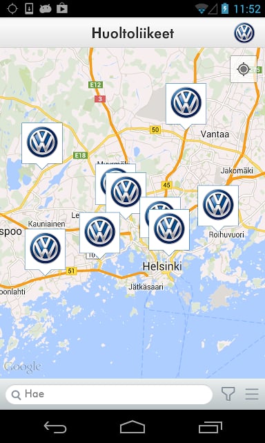 Volkswagen Service Finland截图2