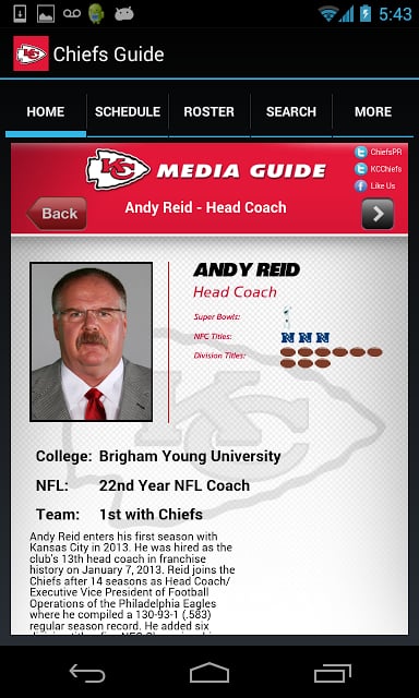 Kansas City Chiefs Media Guide截图9