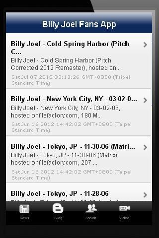 Billy Joel Fans App截图3