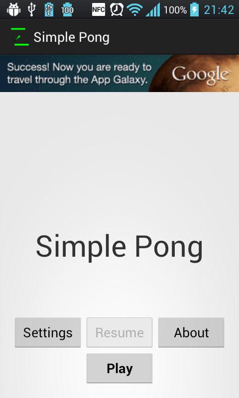 Simple Pong截图3