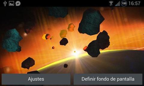 Asteroid Belt 3D Wallpap...截图5