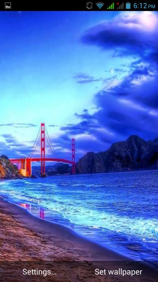 Golden Gate Live Wallpaper截图4