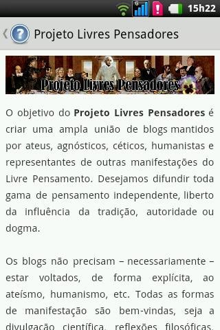 Projeto Livres Pensadores截图9