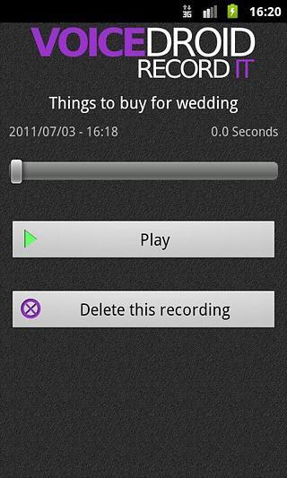 VoiceDroid - Voice Recorder截图4