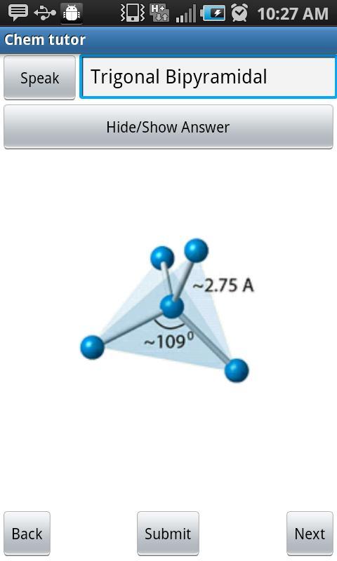 Chem Tutor: Molecular Shapes截图1