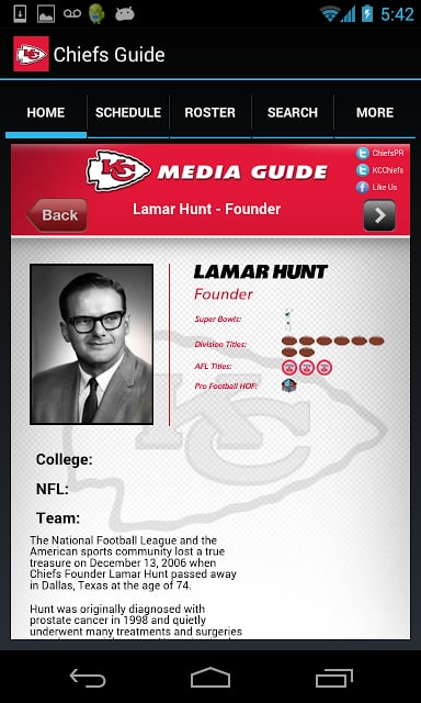 Kansas City Chiefs Media Guide截图1