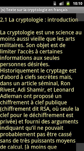 )s) Texte sur la cryptologie截图1