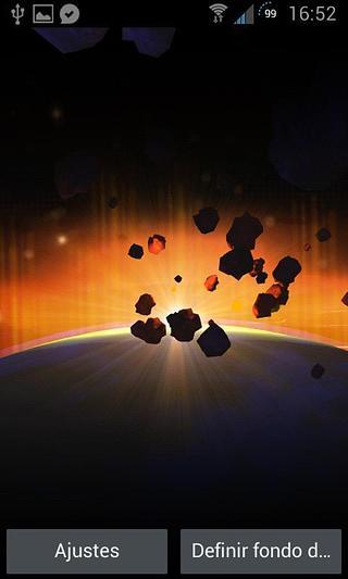 Asteroid Belt 3D Wallpap...截图4