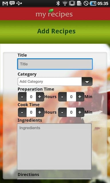 My Recipes Book截图4