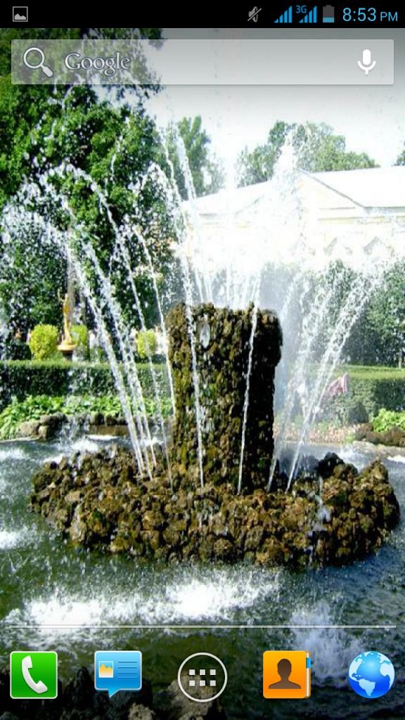 HD Fountains Live Wallpaper截图1