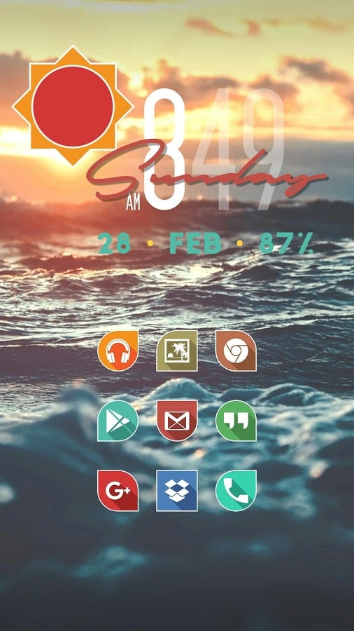 Zai2 Weather Icon Sets For Zooper截图3