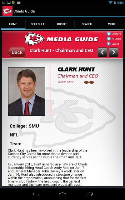 Kansas City Chiefs Media Guide截图8