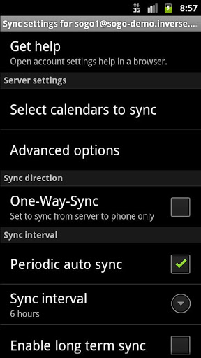 CalDAV-Sync beta截图2