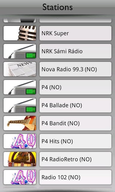 Norge Radio by Tunin.FM截图2