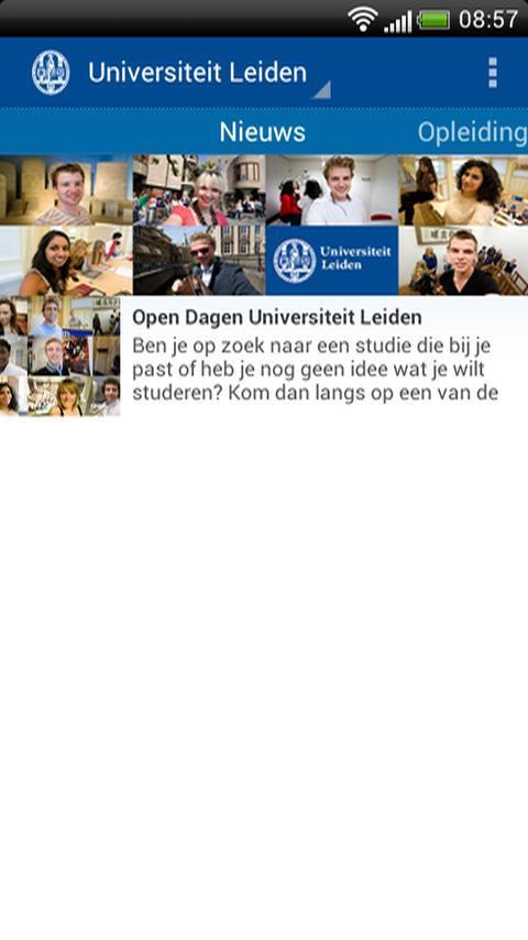 Universiteit Leiden截图2