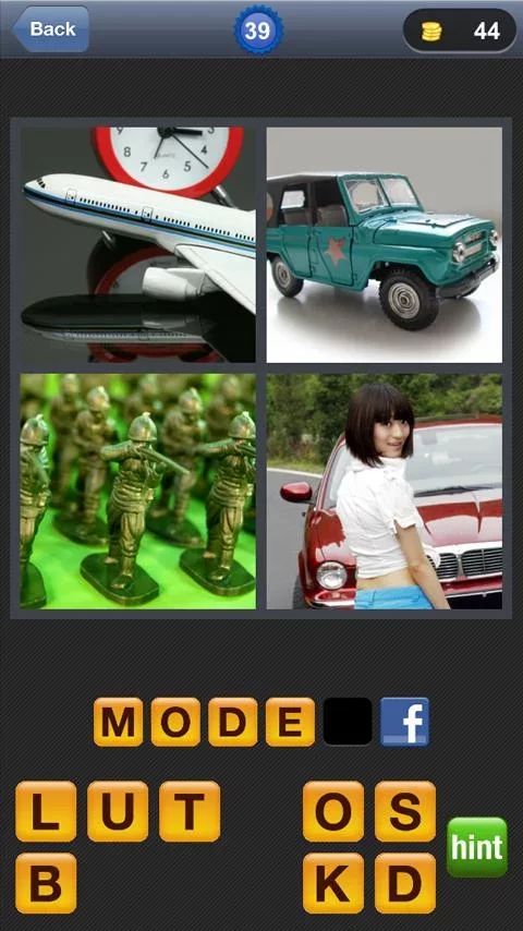 4 Pic Word Challenge HD截图4