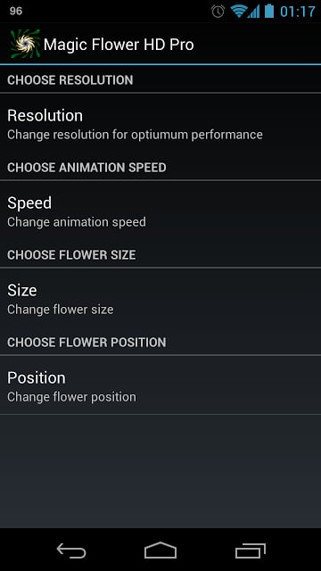 Magic Flower HD Trial LWP截图8