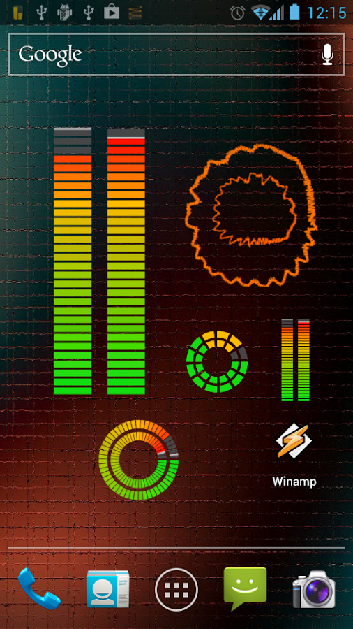 Music Meter &amp; Spectrum Widgets截图1