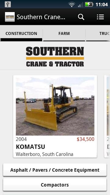 Southern Crane &amp; Tractor截图2