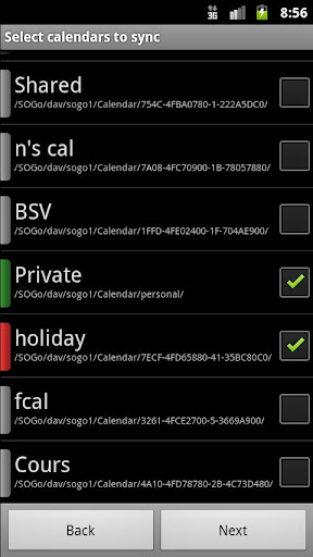 CalDAV-Sync beta截图5