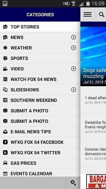 WFXG Fox54 Local News截图11