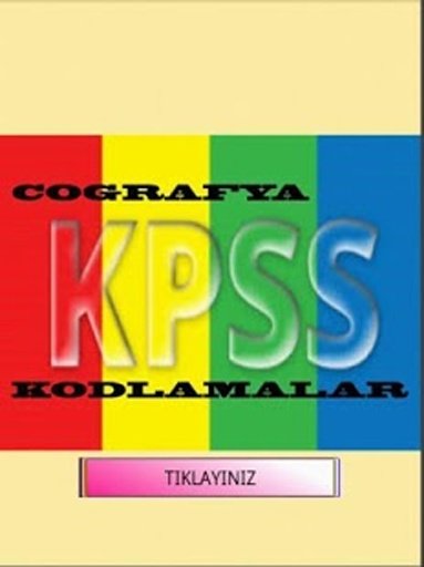 KPSS COGRAFYA KISA KODLAMALAR截图2