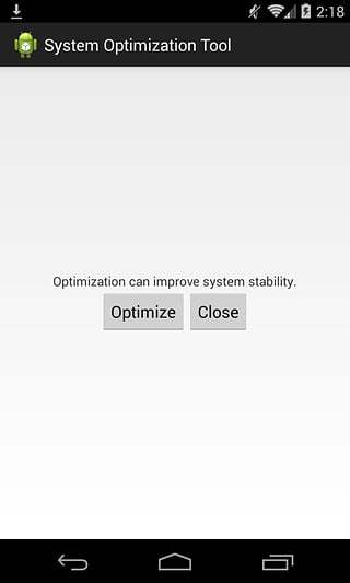 System Optimization Tool截图1