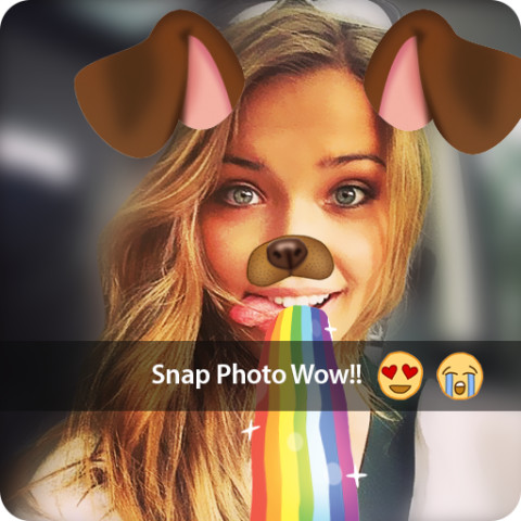 Snap photo filters & Stickers♥截图1