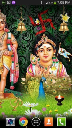 Lord Murugan HQ Live Wallpaper截图1