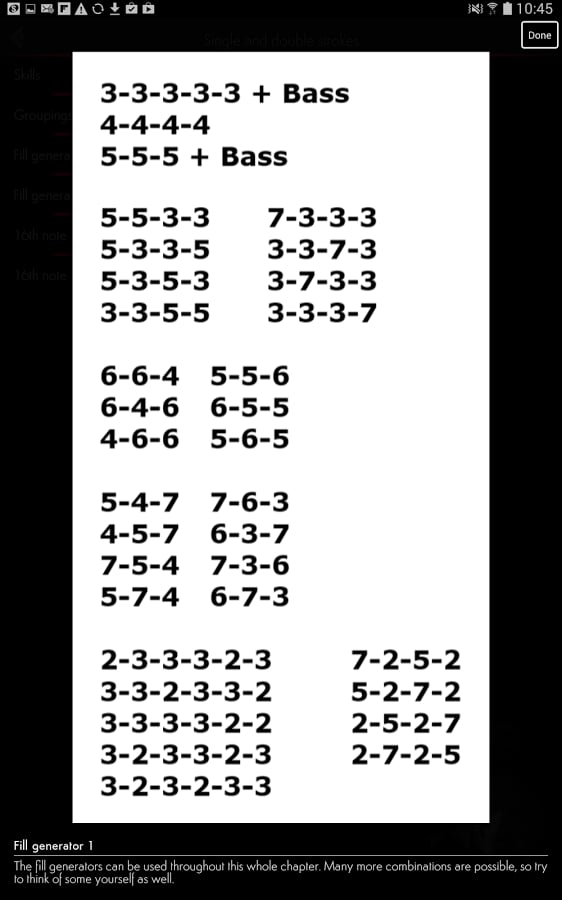 Skills &amp; Fills - Drum le...截图2