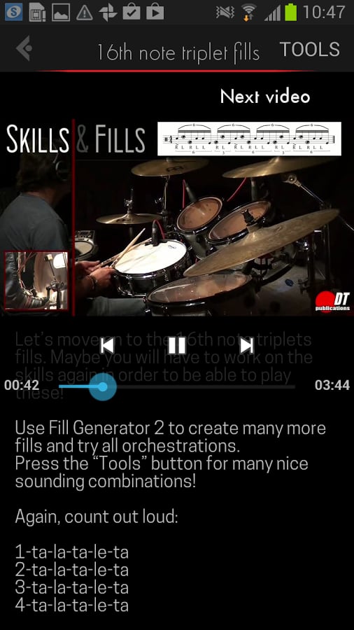 Skills &amp; Fills - Drum le...截图5