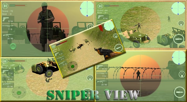 Gunship ArmyBase Shootin...截图2