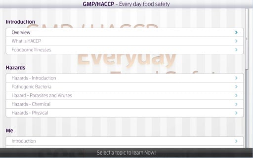 Food Safety GENIE截图3