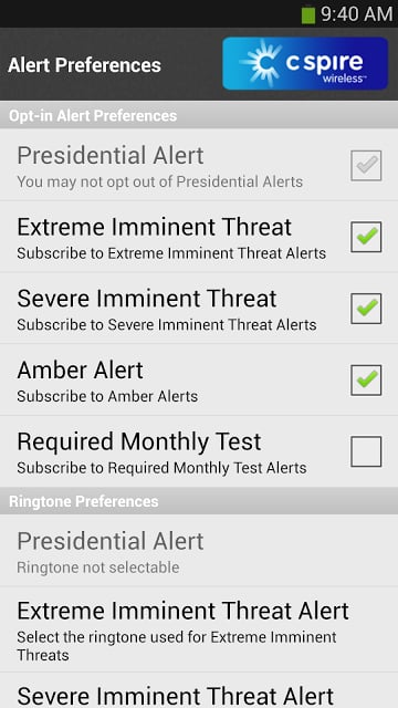 C Spire Emergency Alerts截图2