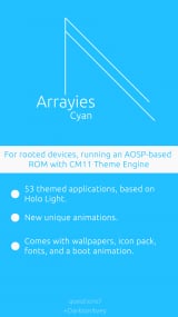 Arrayies Cyan 主题截图1