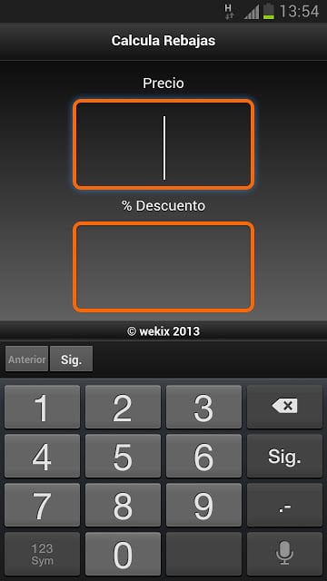 Calculadora de Rebajas截图1