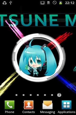 Hatsune Miku Free Live Wallpaper截图3