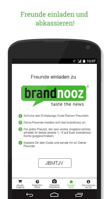 brandnooz Cashback App截图5