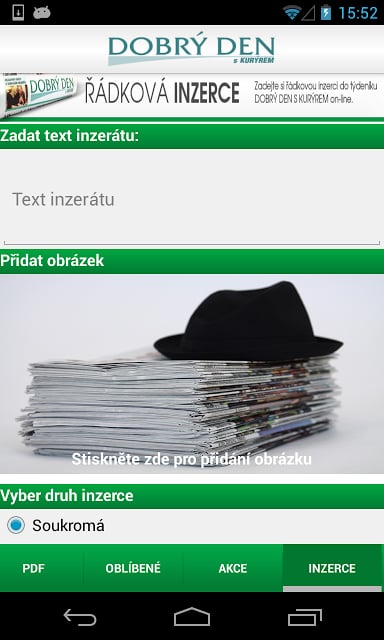 iDobr&yacute;Den Telefon截图1