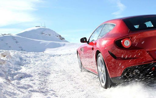 3D Snowy Racing Rally截图6