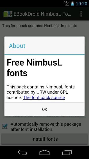 EBookDroid NimbusL FontPack截图2