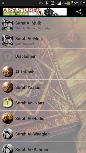 Surah-Surah Penting截图1