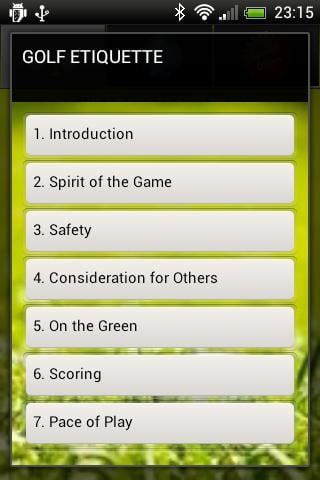 Golf Rules Pro UK 2012 - 2015截图1