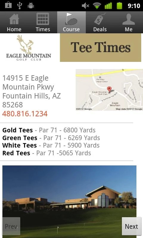 Eagle Mountain Tee Times截图3