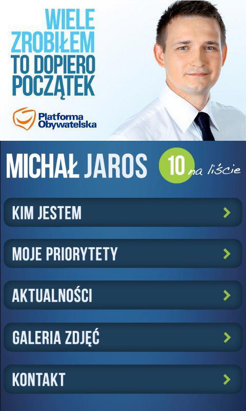 M&oacute;j Poseł Michał Jaros截图5