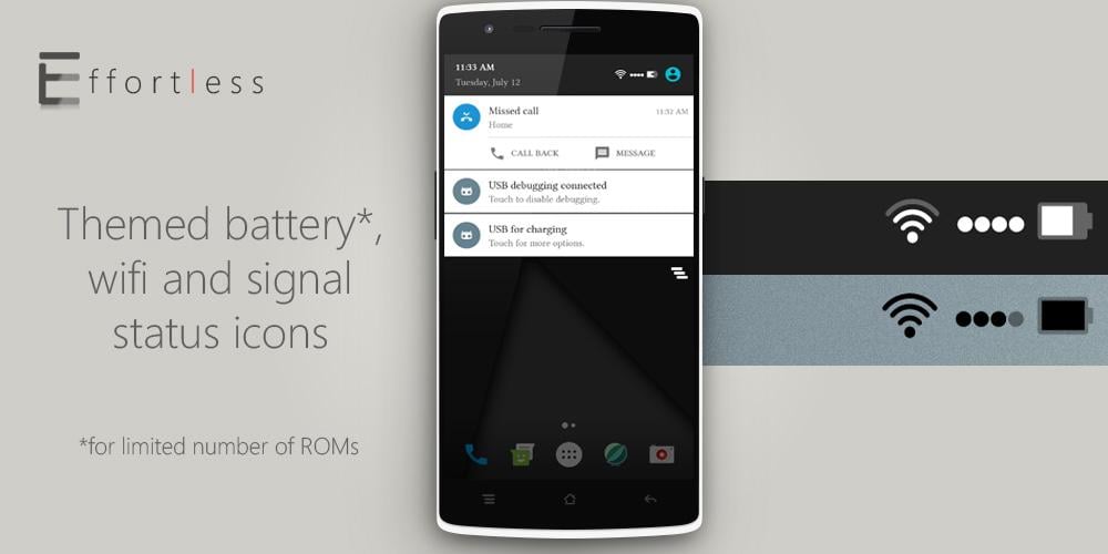 Effortless CM13 Theme截图3