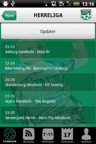 Skjern H&aring;ndbold App截图2